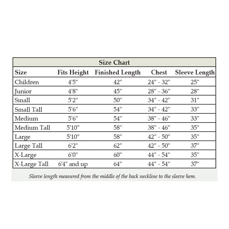 Gloria Matte Finish Classic Choir Gown