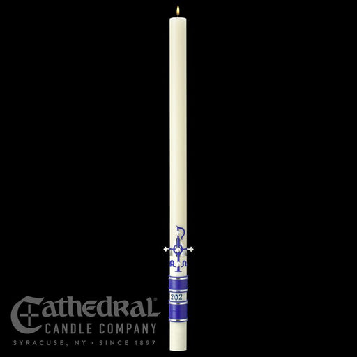 Messiah Paschal Candle - Cathedral Candle - Beeswax - 18 Sizes