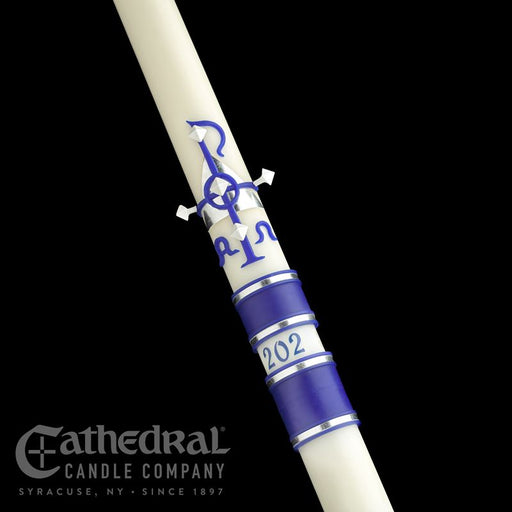 Messiah Paschal Candle - Cathedral Candle - Beeswax - 18 Sizes