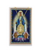 Miraculous Medal Gold Tone Medal with 24" Gold Tone Chain and Prayer Card Set Prayer Cards Prayer Card Set