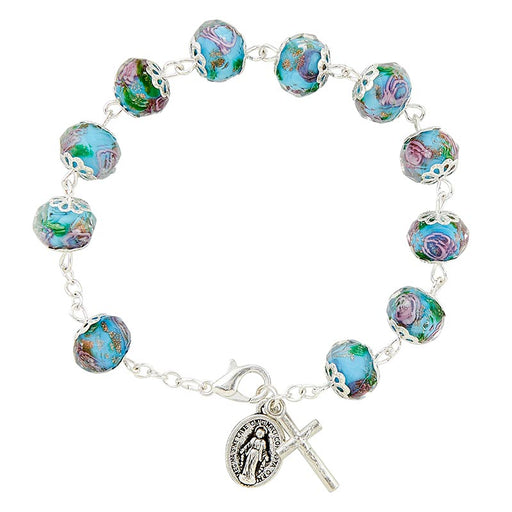 Miraculous Murano Aqua Bracelet - 4 Pieces Per Package