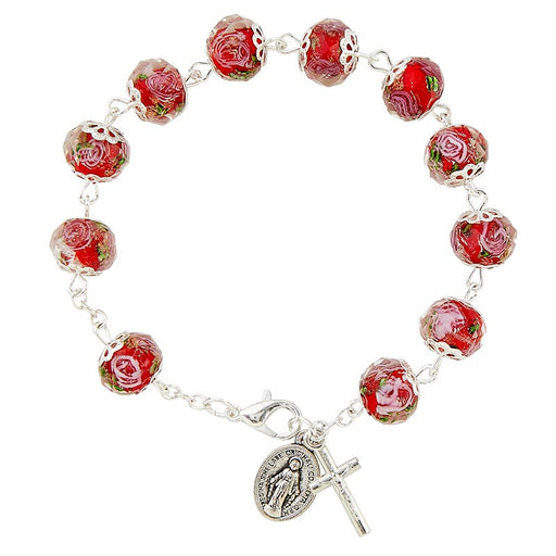 Miraculous Murano Ruby Bracelet - 4 Pieces Per Package