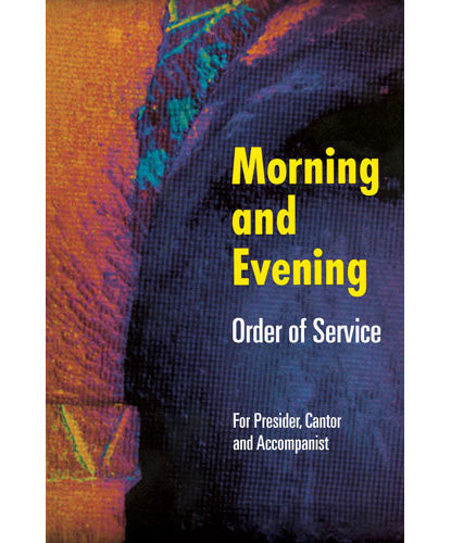 Morning and Evening Order of Service - 4 Pieces Per Package