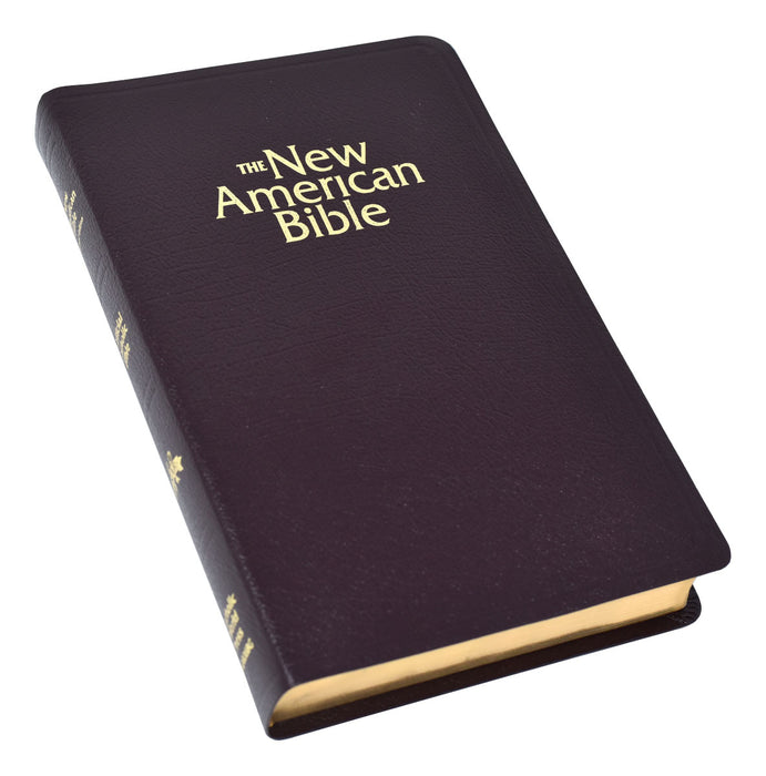 NABRE Deluxe Gift Bible - Burgundy Bonded Leather
