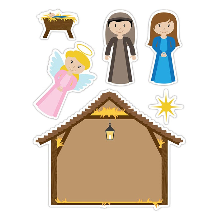 Nativity Stickers - 12 Pieces Per Package