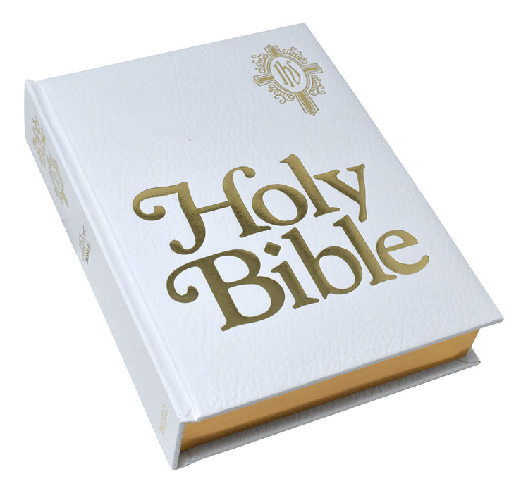 New Catholic Bible Family Edition - White