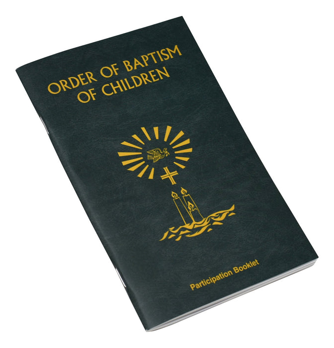 Order Of Baptism Of Children (Participation Booklet)