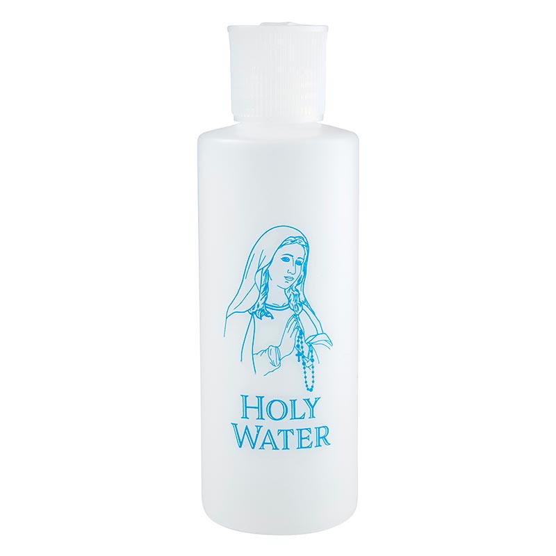 Our Lady Holy Water Bottle - 12 Pieces Per Package