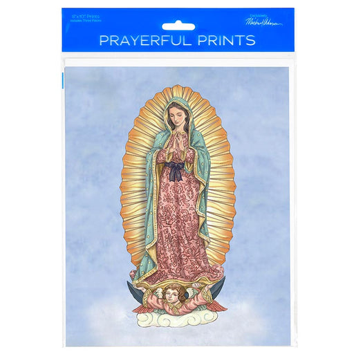 Our Lady Of Guadalupe Prints - 6 Pieces Per Package
