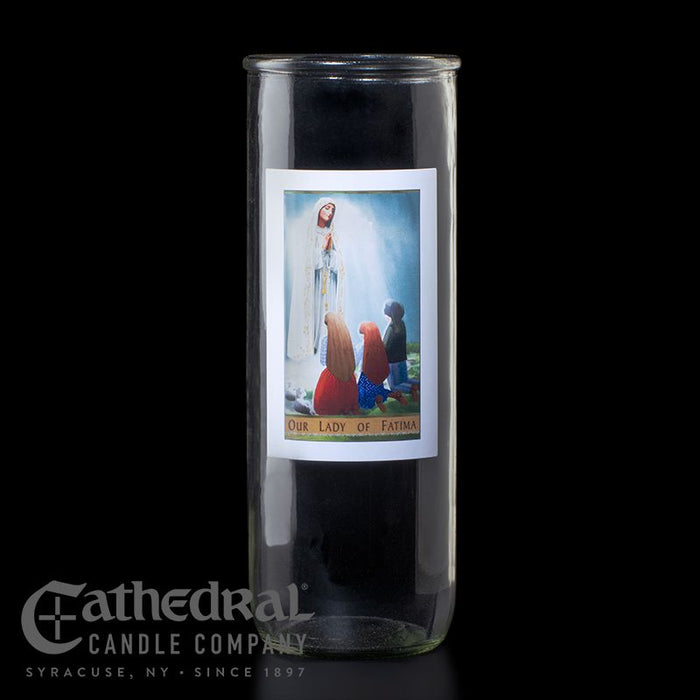 Globos de velas con imágenes sagradas de 5, 6 y 7 días
