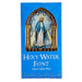 Our Lady of Grace Lasered Wood Holy Water Font Our Lady of Grace Lasered Wood Holy Water Font - 4 Pieces Per Package Lasered Wood Holy Water Font - Lady Of Grace