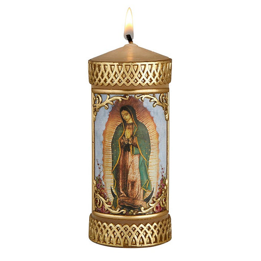 Our Lady of Guadalupe Devotional Candle