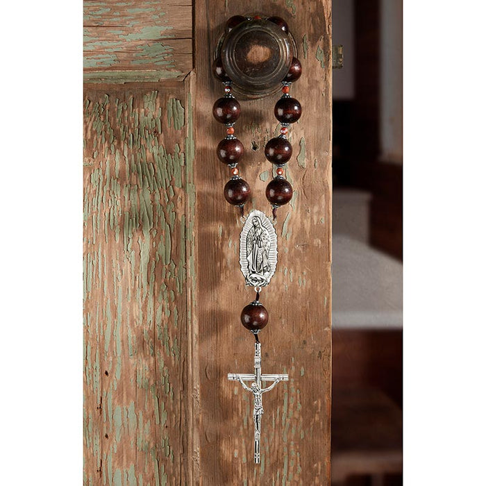 Our Lady of Guadalupe Wall Decade Door Rosary