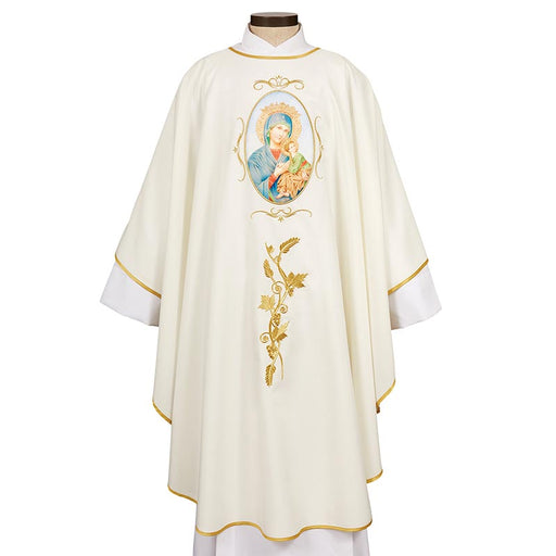 Our Lady of Perpetual Help Chasuble - Amalfi Collection