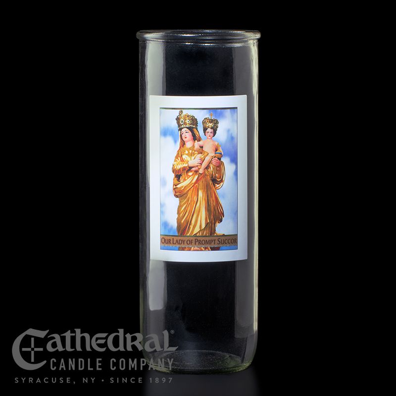 5, 6, 7-Day Sacred Image Candle Globes