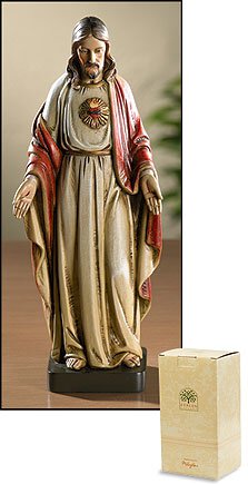The Sacred Heart Statue Statue Statues Catholic Statues Catholic Imagery statues