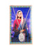 Laminated Holy Card Saint Lucy w/ 18" Medal Silver-Tone Pewter Chain
