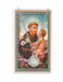 Laminated Holy Card St. Anthony and Pewter Medal w/ 24" Silver-Tone Chain