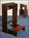 Padded Folding Kneeler - Walnut Stain