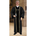 Peachskin Pulpit Robe with Embroidered Cross - white Cambridge™ Peachskin Pulpit Robe