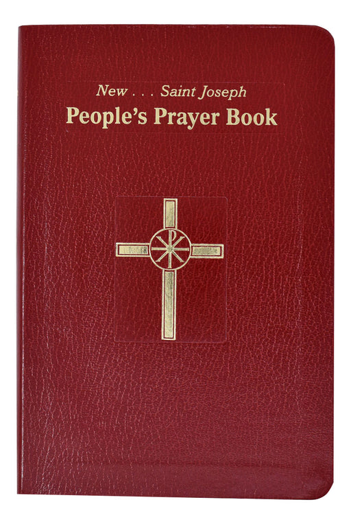 People's Prayer Book - Maroon Imitation Leather