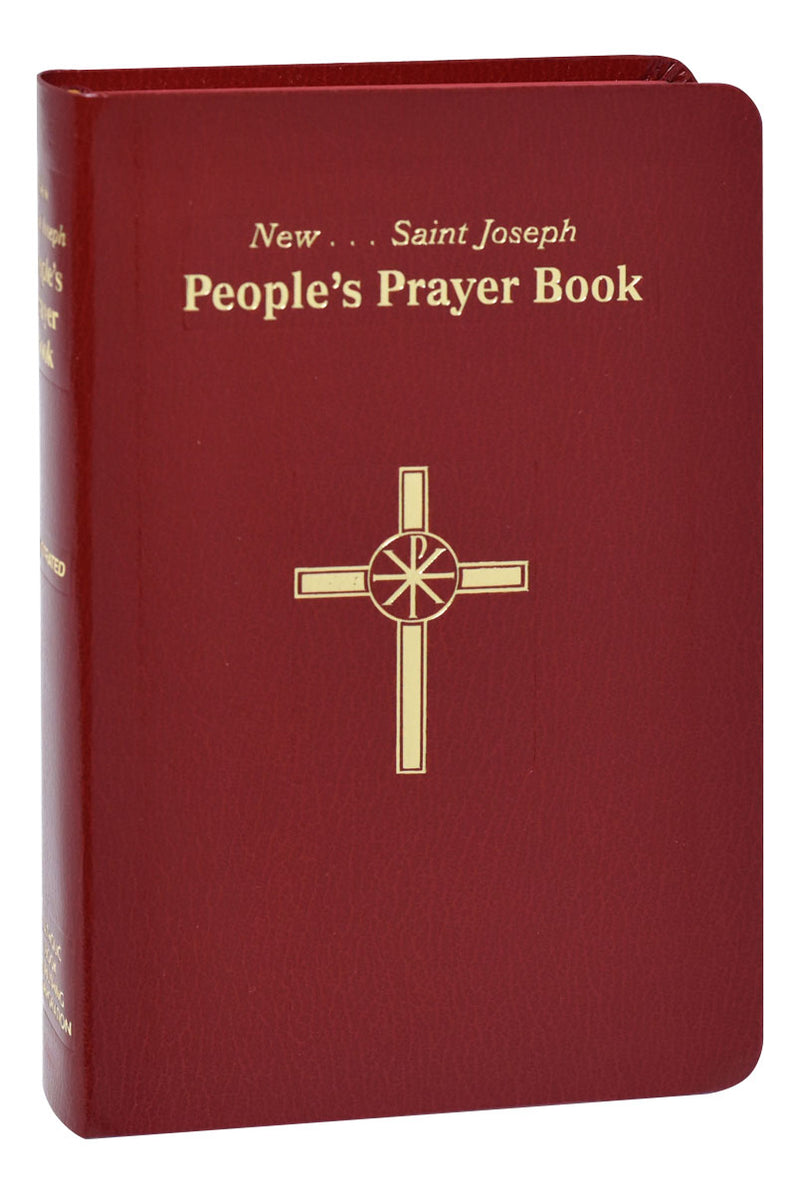People's Prayer Book - Maroon Imitation Leather