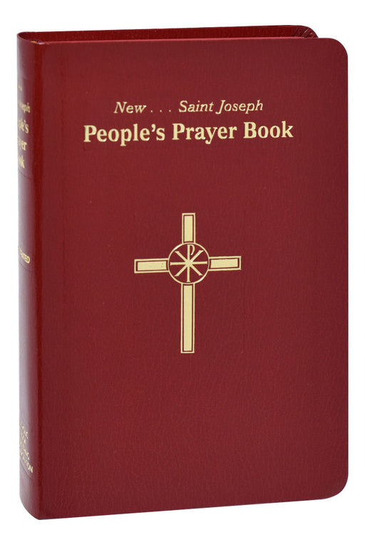 People's Prayer Book - Maroon Imitation Leather
