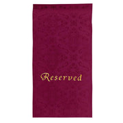 Pew Reserve Cloth - 4 Pieces Per Package