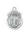 Pewter Miraculous Medal w/ 18" Silver Tone Chain Catholic Gifts Catholic Presents Gifts for all occasion