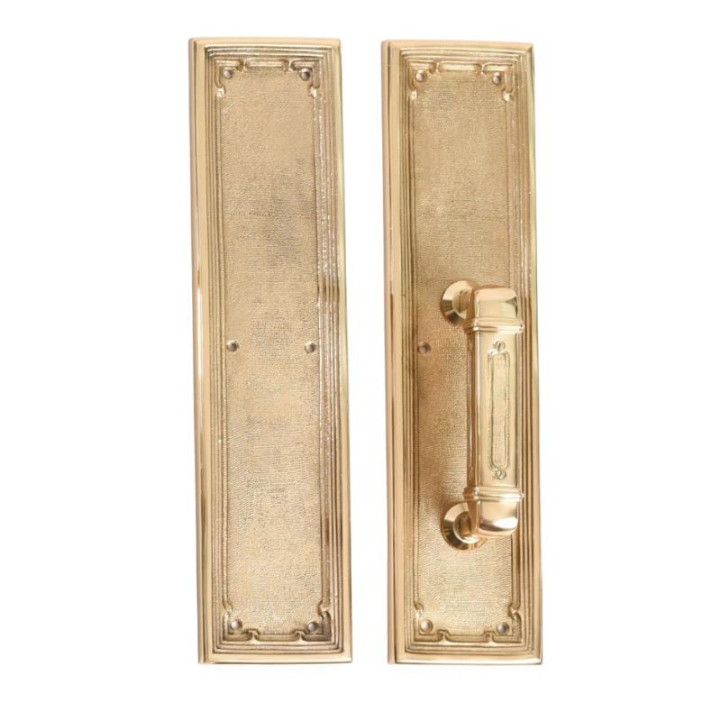 Polished Brass Church Door Hardware