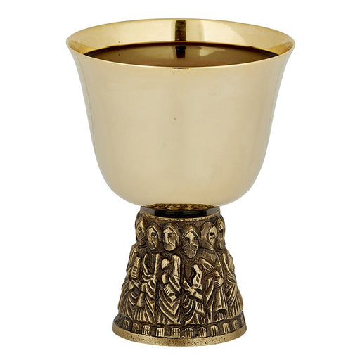 Polished Brass Last Supper Common Cup