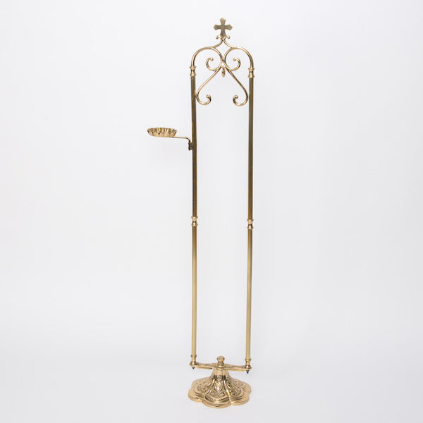 Polished Brass Traditional Censer Stand