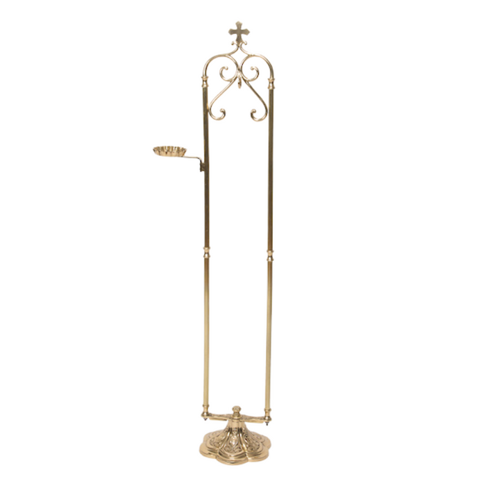 Polished Brass Traditional Censer Stand