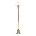 Polished Brass Traditional Gothic Censer Stand Designed with resemblance of Old World Cathedral Architecture Traditional Gothic Censer Stand with hook and Incense boat tray.