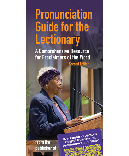 Pronunciation Guide for the Lectionary - 6 Pieces Per Package