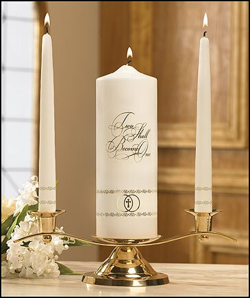 Unity Candle Set - Two Shall Become One