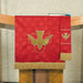 Red Maltese Jacquard Pulpit Scarf