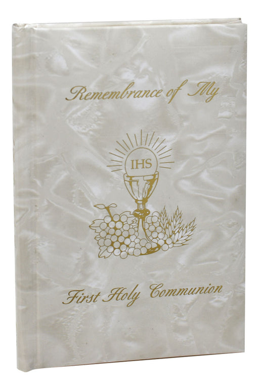 Remembrance Of My First Holy Communion - Girl - White PearlRemembrance Of My First Holy Communion - Girl - White Pearl