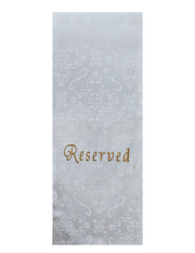 Pew Reserve Cloth - 4 Pieces Per Package