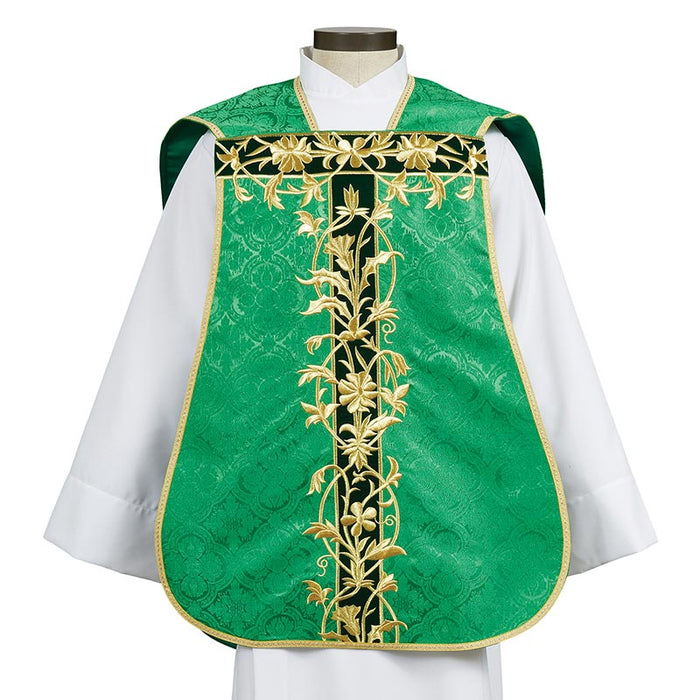 Roman Chasuble with Accessories - Emmanuel Collection