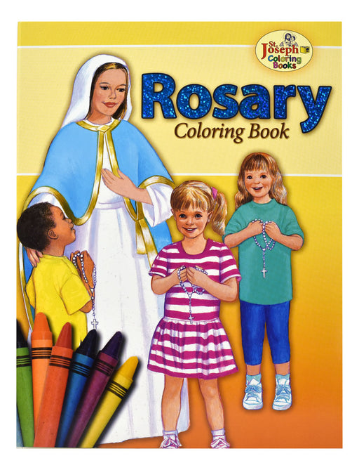 Rosary Coloring Book - Part of the St. Joseph Coloring Book Series