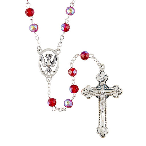 Ruby Holy Spirit Confirmation Rosary