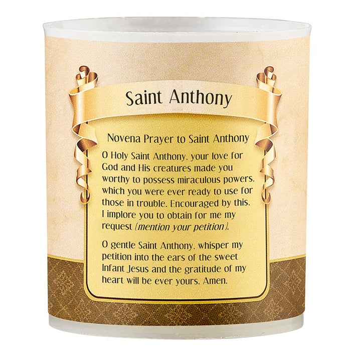 Saint Anthony Devotional Votive Candle