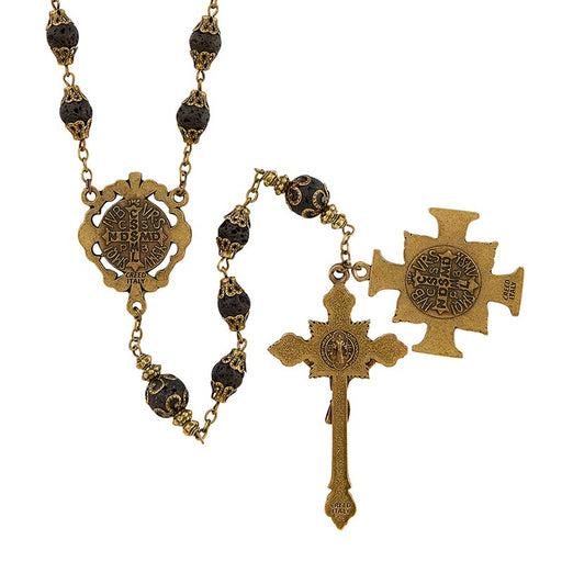 Saint Benedict Vintage Rosary