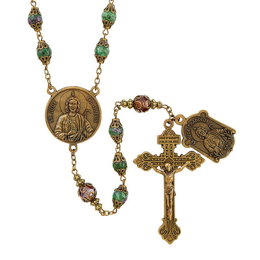 Saint Jude Vintage Rosary