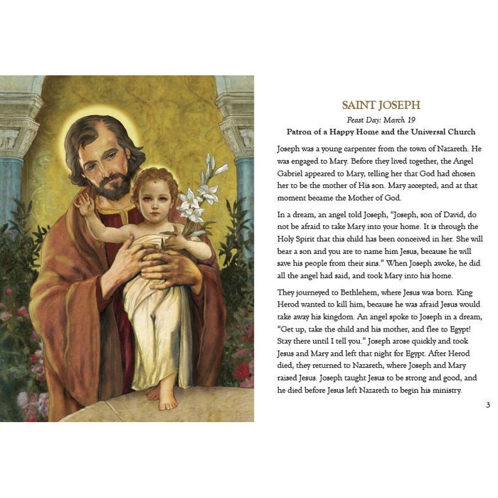 Saints For Boys Book - 12 Pieces Per Package