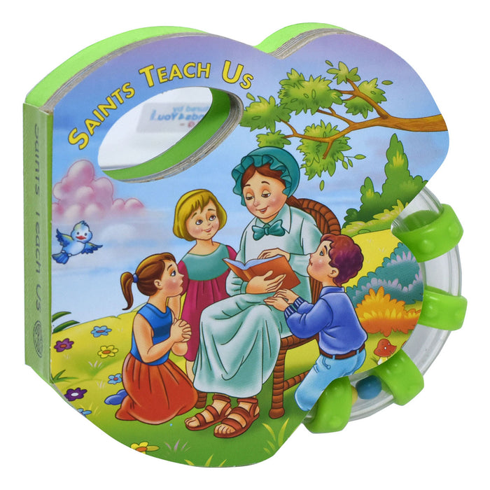 Saints Teach Us (Rattle Book) - 4 Pieces Per Package