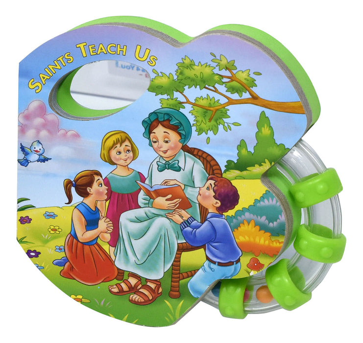 Saints Teach Us (Rattle Book) - 4 Pieces Per Package