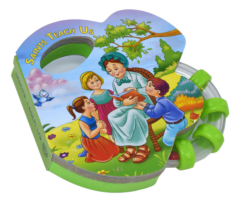 Saints Teach Us (Rattle Book) - 4 Pieces Per Package