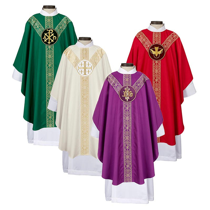 San Damiano Collection Semi-Gothic Chasuble Church Supply Church Apparels